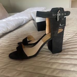 Dolce Vita Black Strappy Heels